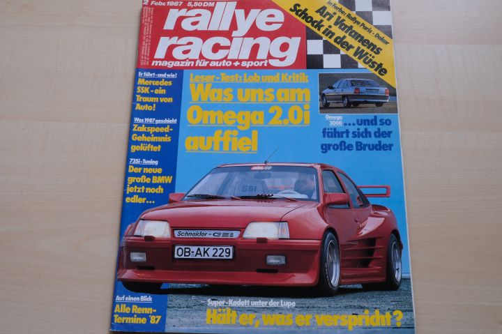 Rallye Racing 02/1987